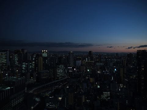 View over the city